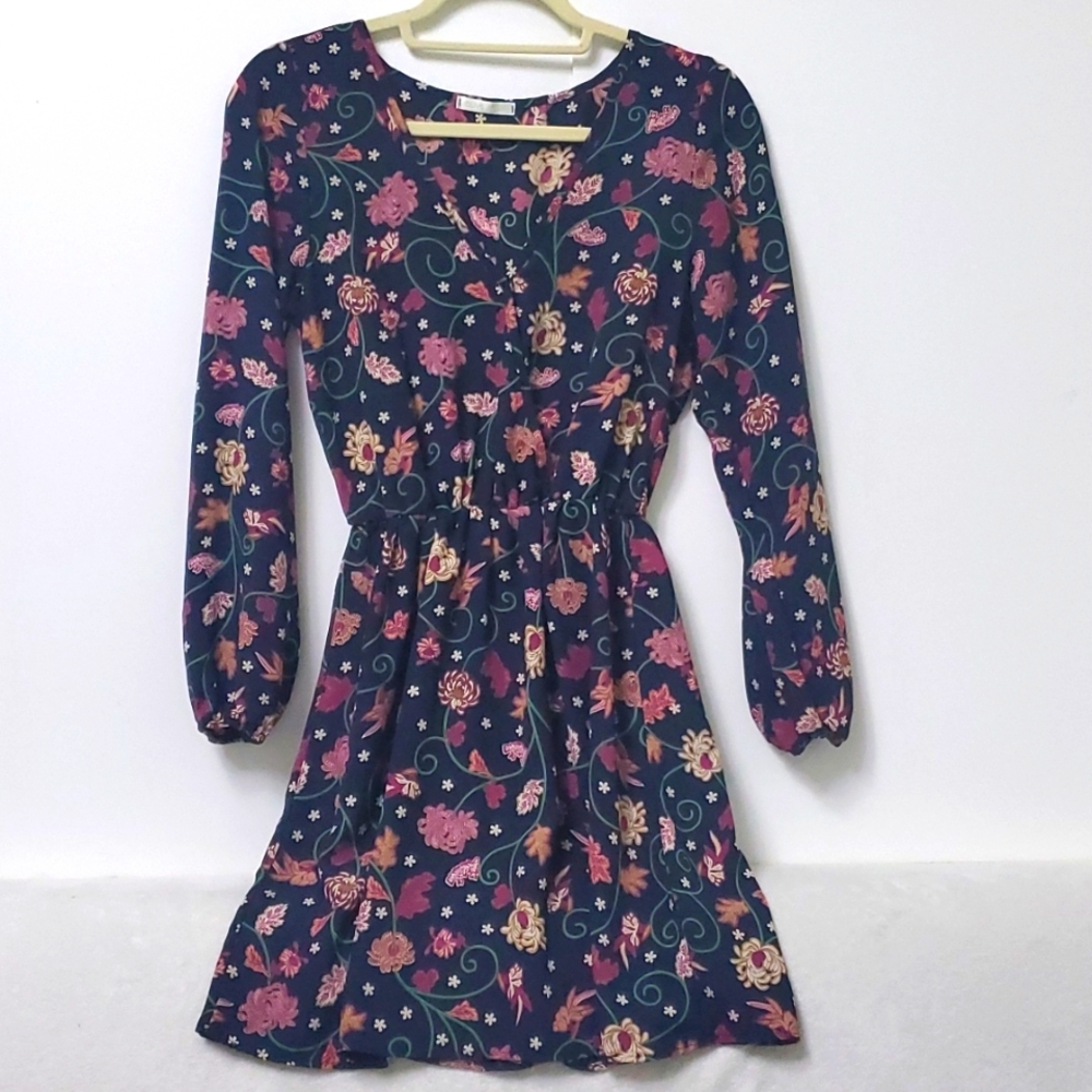 Olive Tree Floral Dress